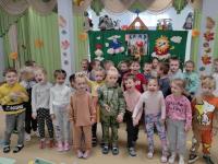 Крымский театр кукол в гостях у дошколят.